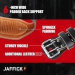 Genuine Leather Weight Lifting Belt for Men Gym Weight Belt Lumbar Back Support Powerlifting Weightlifting Heavy Duty Workout Training Strength Training Equipment 6-Inch brown