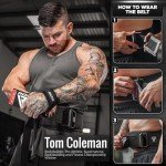 RDX Weight Lifting Belt AUTO Lock, 6.5” Padded Back Support, Men Women Gym Fitness Strength Training, Bodybuilding Powerlifting Weightlifting Workout, Deadlift Squat, Pro Exercise Equipment