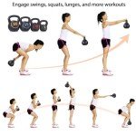 4-Piece Kettlebell Set for Strength Training