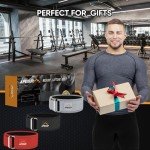 APEXUP Weight Lifting Belt, 4 Inch Quick Locking Gym Belt Fitness Weightlifting Belt for for Squats, Weightlifting and Strength Training (Large, Black)