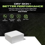 Rage Fitness Premium Gym Chalk, Pure Magnesium Carbonate Chalk for Excellent Grip, Weightlifting, Gymnastics, Rock Climbing - Block Chalk 1 LB