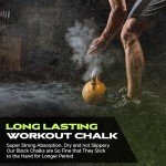 Rage Fitness Premium Gym Chalk, Pure Magnesium Carbonate Chalk for Excellent Grip, Weightlifting, Gymnastics, Rock Climbing - Block Chalk 1 LB