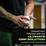 Rage Fitness Premium Gym Chalk, Pure Magnesium Carbonate Chalk for Excellent Grip, Weightlifting, Gymnastics, Rock Climbing - Block Chalk 1 LB