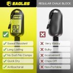 EAGLES Pro Grade Liquid Chalk 50, 120 or 280ml Mess-Free Chalk for Weightlifting, Gymnastics Rock Climbing, Dancing, Pole Grip, Sports & Workout Chalk - Sweat-Resistant and Long Lasting (50ml)