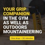 GRIPZILLA Liquid Chalk Combo Kit Powder (250+50 ML) for Weight Lifting, Gym, Rock Climbing, Pole Grip, Gymnastics, Sports, and Workout Chalk- Cheer Chalk -10 Oz