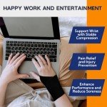 Wannent Wrist Brace,Carpal Tunnel Wrist Brace Wrist Wraps Ultra Thin Elastic Wrist Brace Compression Wrist Straps Wrist Support for Carpal Tunnel Arthritis Tendonitis Sprains Wrist Pain（M-Black）