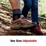 ACE Brand Deluxe Adjustable Ankle Stabilizer, Firm Stabilizing Support for Weak, Sore or Injured Joints, Adjustable Ankle Brace, Breathable, One Size Fits Most