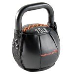 Bionic Body by Marcy Soft Kettlebell with Handle for Weightlifting, Conditioning, Strength and core Training 15lb BBKB-15