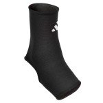 adidas Ankle Support Sleeve - Ankle Sleeve for Training, Competitions, and Support - Ergonomic Design, Durable Elastic Nylon Trim, Breathable Material - For all Fitness Levels - Black, Large