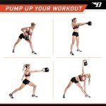 Bionic Body by Marcy Soft Kettlebell with Handle for Weightlifting, Conditioning, Strength and core Training 15lb BBKB-15