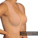 CHOKAS Kinesiology Tape 5m Roll, Elastic Therapeutic Sports Tape for Shoulder,Ankle,Elbow,Wrist,shin,Splints and Knee Support, Waterproof Physio Body Tape for Muscle Pain Relief, Boob Tape (Skin)