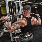 RDX Weight Lifting Belt for Fitness Gym Adjustable Leather Belt 6" Padded Lumbar Back Support Great for Bodybuilding, Powerlifting, Deadlifts Men Workout, Squats Exercise