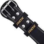 RDX Weight Lifting Belt for Fitness Gym Adjustable Leather Belt 6" Padded Lumbar Back Support Great for Bodybuilding, Powerlifting, Deadlifts Men Workout, Squats Exercise