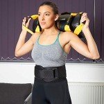 PhysioRoom Adjustable Weight Lifting Belt | Gym Belt for Improved Posture and Core Engagement | Lightweight, Ergonomic Weightlifting Belt for Men and Women Design with EVA Foam, Ideal for Deadlifts