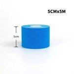 3 ROLLS Kinesiology Tape 5cm x 5m Sport Tape, Physio Muscle Tape Injury Support