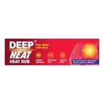 Deep Heat Heat Rub, For Muscular & Rheumatic Aches, Pain and Stiffness, 67g (Pack of 1)