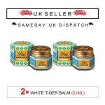 🐯 2X Tiger Balm White Ointment | Relief for Muscle Aches & Tension - UK 🐯