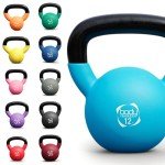 Body Revolution Neoprene Coated Cast Iron Kettlebells - Home and Gym Weights - Strength and Fitness Training Equipment for Men and Women, 2kg - 24kg