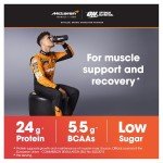 Optimum Nutrition Gold Standard 100% Whey Muscle Building and Recovery Protein Powder With Naturally Occurring Glutamine and BCAA Amino Acids, Vanilla Ice Cream Flavour, 15 Servings, 450 g