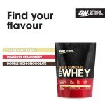 Optimum Nutrition Gold Standard 100% Whey Muscle Building and Recovery Protein Powder With Naturally Occurring Glutamine and BCAA Amino Acids, Vanilla Ice Cream Flavour, 15 Servings, 450 g
