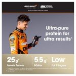 Optimum Nutrition ON Gold Standard 100% Isolate Pure Whey Protein, Naturally Occurring BCAAs and Glutamine, Pre and Post Workout, Vanilla Flavour, 31 Servings, 930 g