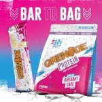 Grenade High Protein, Low Sugar Bar - Birthday Cake, 12 x 60 g