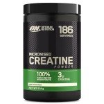 Optimum Nutrition Micronised Creatine Powder, 100% Pure Creatine Monohydrate Powder for Performance and Muscle Power, Unflavoured Shake, 186 Servings, 634 g