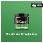 Optimum Nutrition Micronised Creatine Powder, 100% Pure Creatine Monohydrate Powder for Performance and Muscle Power, Unflavoured Shake, 186 Servings, 634 g
