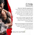 Test Booster for Men - 210 Vegan Capsules - 1450mg per Testosterone Supplement Serving - TESTOMAX™ 2.0 Contains 17 Active Ingredients Incl. Ashwagandha KSM 66®, CoQ10, Maca Root - Made by Nutravita