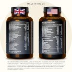 Inessa Multivitamin with CoQ10 100mg, Vitamin D3 2000 IU, K2 100mcg, B Complex, Vitamins A 800mcg, Folic Acid as 5-MTHF 400mcg, Zinc 20mg and Lutein