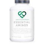 Essential Amino Acids - All 9 EAA Amino Acids with All 3 BCAA's Plus 6 More EAAs to Build and Repair Muscle | 300 Tablets / 60 Servings | 5-10g per Serving | High in Leucine and Vegan Friendly