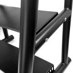 Kettlebell Storage Rack, 2-Tier Weight Racks, Kettlebell Stand, Dumbbell and Kettlebell Rack for Home Gym, Black