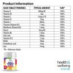 Multivitamin & Iron High Strength - Includes Important Immune Defence with Vitamin C, D & B6 | One-A-Day Easy-Swallow 90 Pack of Tablets (90)
