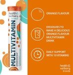Effervescent Multivitamins - High Strength Multivitamin Tablets - Complete One a Day Supplements for Men & Women - 20 Per Tube (Pack of 4)