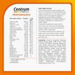 Centrum Performance Tablets Multivitamin & Mineral Supplements, 21 essential nutrients, including vitamin C, D, and Iron, 60 ct