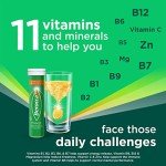 Berocca Vitamin C Effervescent Tablets, with Magnesium, Vitamin B12 & Vitamin B Complex, Orange Flavour, 1 Pack of 45 Tablets - 6 Weeks Supply