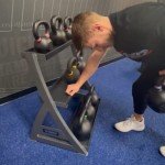 TKO 3-Tier Kettlebell Rack | Perfect for Any Home Gym & Commercial Gym | Black/Silver Kettle Bell Weight Stand | Keep Your Workout Area Clean & Safe | 31” W x 23” D x 33” H