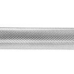 Sunny Health & Fitness 60 Inch Threaded Chrome Barbell Bar, 1 Inch Barbell Diameter with Ring Collars - STBB-60