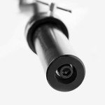 CAP Barbell Olympic EZ Curl Bar, Black, 47-Inch