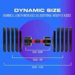Adjustable Dumbbell Weight Set for Home Fitness