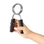 ProsourceFit Olympic Barbell Spring Clip Collar 2-inch Pair with Easy-Grip Handles for Weightlifting,Powerlifting and Strength Training