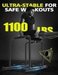 Dripex 1100lbs Adjustable Dip Bar Heavy Duty Steel Dip Station, Home Dip Stand with Two Safety Connectors, Parallel Bars Dip Equipment for Calisthenics, Strength Training