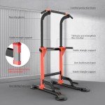 Z ZHICHI Pull-Up Dip Station Pull-Ups Chin-Ups: 330LBS T055CDC