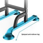SogesPower Power Tower Dip Station Pull Up Bar for Home Gym Adjustable Height Strength Training Workout Equipment