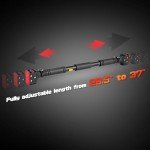 leikefitness Pull-Up Bar For Door Frame Chin Up Bar Upper Body Workout Adjustable Portable Training Pull-Up Bars Bars without Screw - Adjustable Width Locking Mechanism