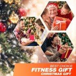 Resistance Bands - Heavy Exercise Bands with Handles for Strength, Slim, Yoga & Home Gym Workouts