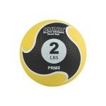 Champion Sports Rhino Elite Medicine Ball (2 pounds), Yellow