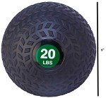 Fitvids Workout Exercise Fitness Weighted Medicine Ball, Wall Ball and Slam Ball​, Slam Ball​, 20 Pounds