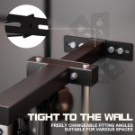 GarveeLife Wall Mount Cable Machine, LAT Pulldown With 19 Positions Dual Pulley System, Cable Crossover With Adjustable Footplate, Weight Workout Equipment Home Gym Station