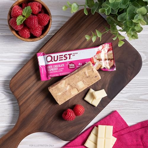 White Chocolate Raspberry Protein Bars - 12-Pack